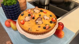 Pudding-Obsttarte 