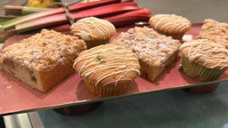 Rhabarber-Muffins
