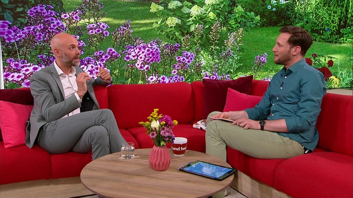 Auf dem Foto sind Jaap Robben und Sven Kroll