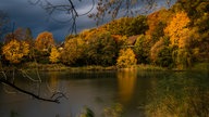 romantische Herbstlandschaft
