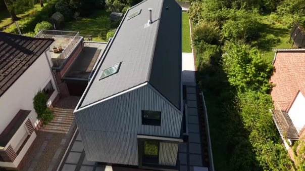 Das 5,95 m breite Haus