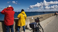 Urlaubsfoto am Wasser