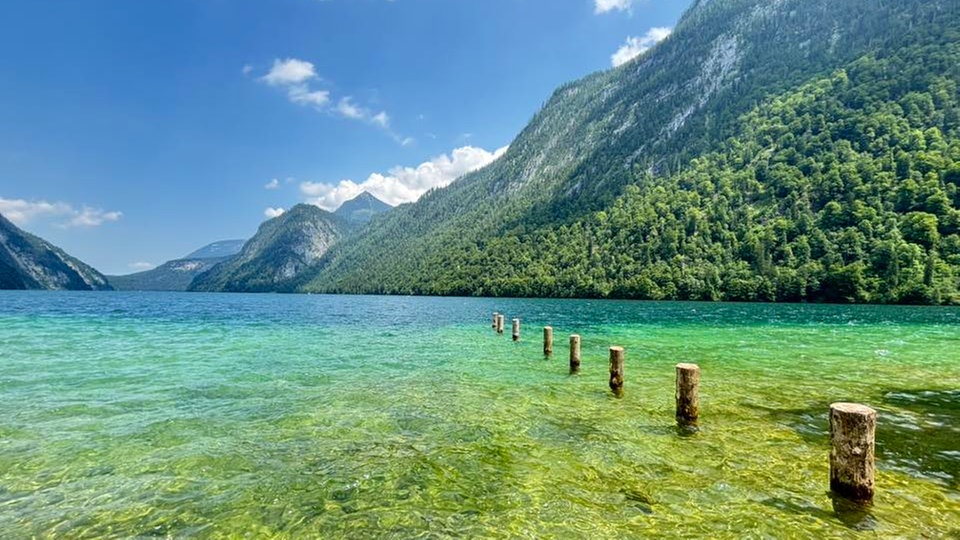 Urlaubsfoto am Wasser