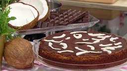 Schokokoladen-Kokusnusskuchen
