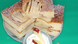 Apfelkuchen vom Blech