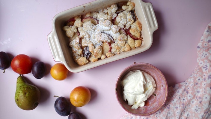 Sommerfrucht Crumble 