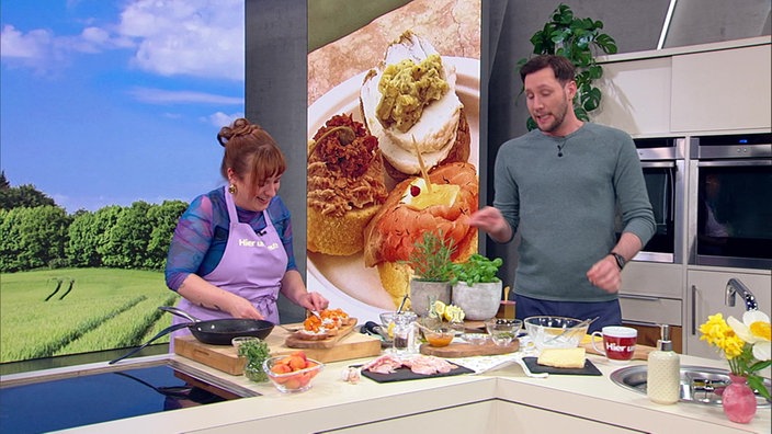 Kroll und Floß am kochen