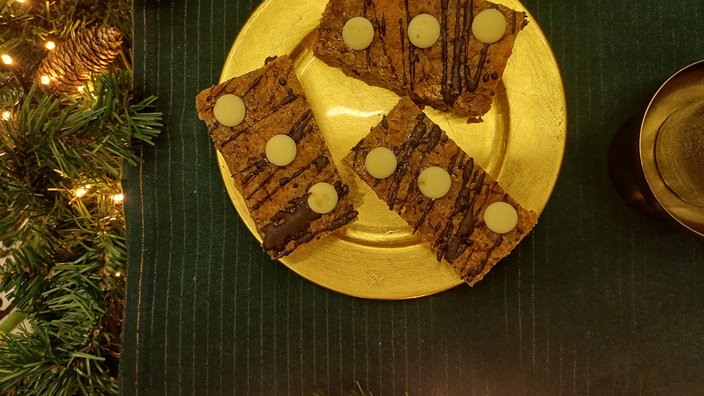 Weihnachtlicher Schokostreuselkuchen