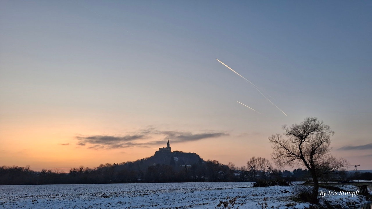 Wintersonnen-Foto