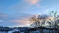 Wintersonnen-Foto
