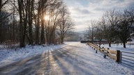 Wintersonnen-Foto