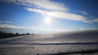 Wintersonnen-Foto