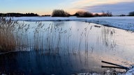 Wintersonnen-Foto