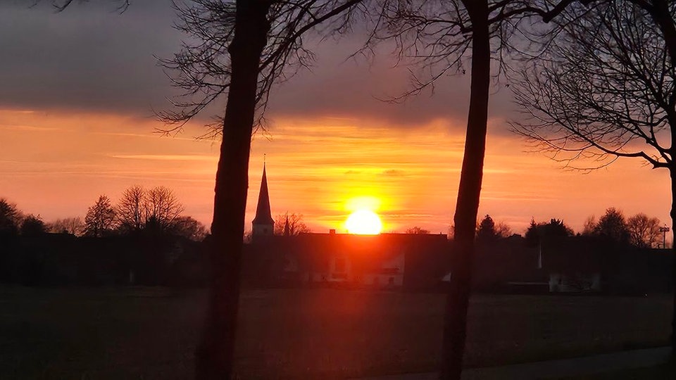 Wintersonnen-Foto