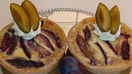 Zwetschgentörtchen mit Mascarponeguss