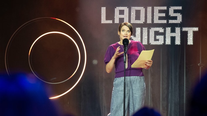 Ella Carina Werner auf der Ladies Night-Bühne