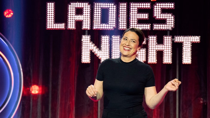 Eva Eiselt auf der "Ladies Night"-Bühne.