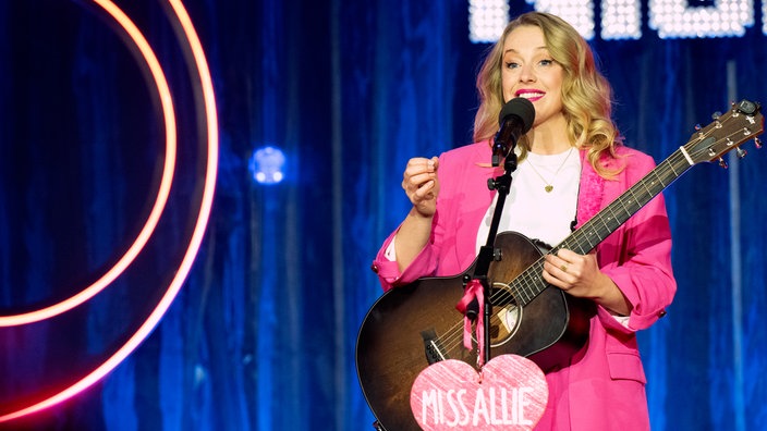 Miss Allie auf der "Ladies Night"-Bühne.