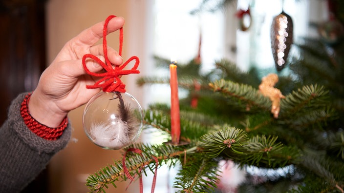 Weihnachtskugel von Iris Haver Rassfeld.