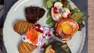 Iberico-Bäckchen mit Schwedenkartoffeln 