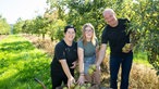 Stefanie Huber, ihre Tochter Julia und ihr Mann josef