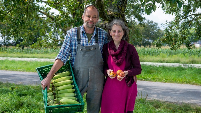 Senior-Chef Heiner Hannen und seine Frau Petra vom Lammertzhof. 