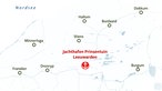 Grafik: Umgebung von Leeuwarden