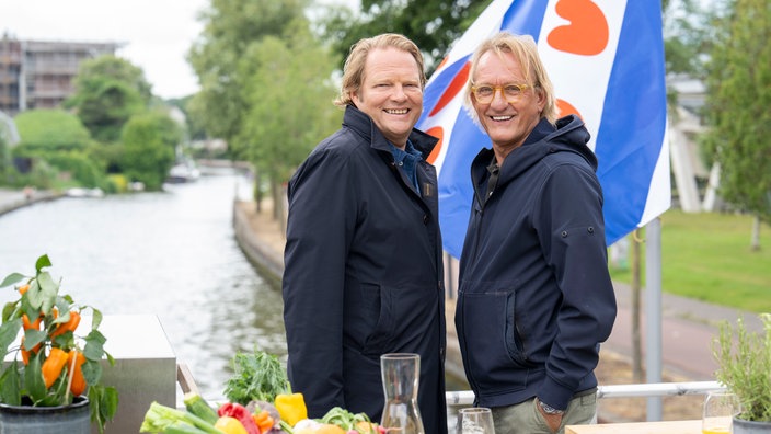Björn Freitag und Frank Buchholz an Bord.