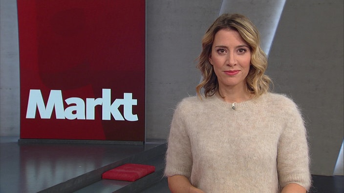  Catherine Vogel steht im Markt-Studio.