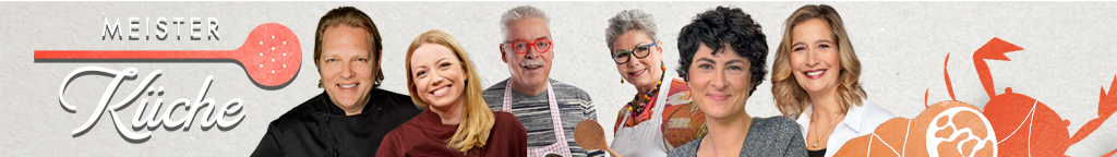 Das Bild zeigt die WDR-Köche Björn Freitag, Zora Klipp, Martina und Moritz, Theresa Knipschild und Haushaltsexpertin Yvonne Willicks