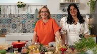  Yvonne Willick mit Victoria Fonseka.