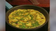 Spanische Tortilla  mit Rucola 