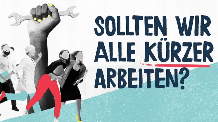 Illustration: Sollten wir alle kürzer arbeiten?