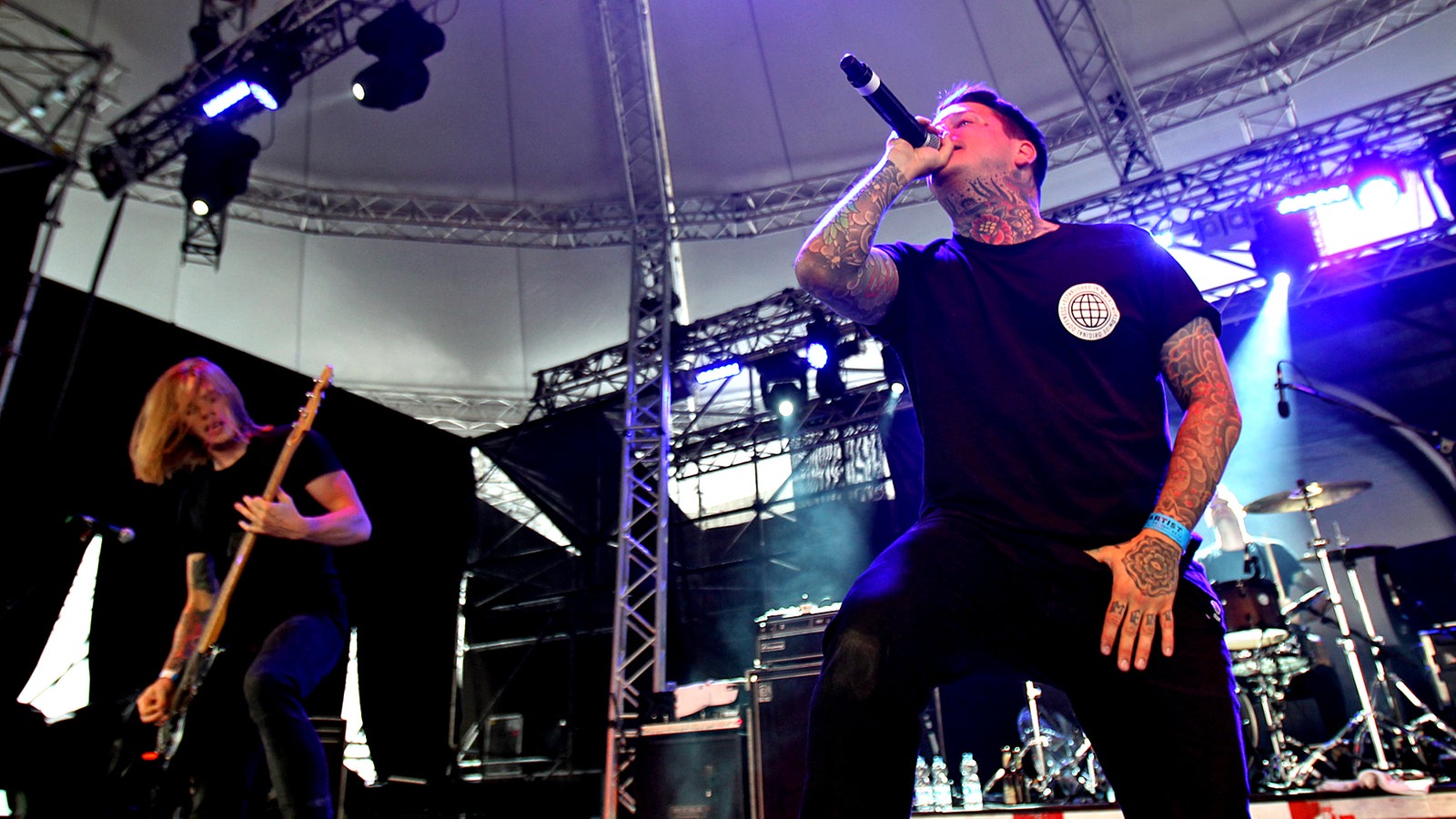 Adept während eines Auftrittes im Rahmen des "XXIV. With Full Force Festival 2017" vom 22.06. - 24.06.2017 in Ferropolis, Gräfenhainichen.