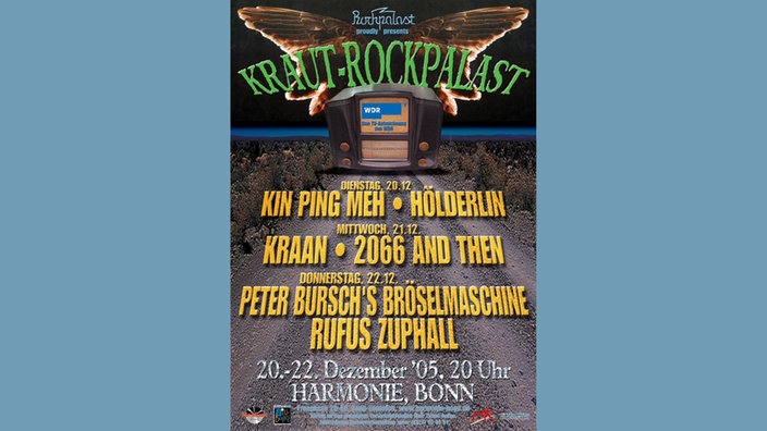 Plakat Krautrockpalast 2005