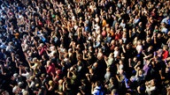 Das Publikum bei der Classic Rocknacht 2007 von oben fotografiert