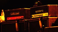 Equipment von Gov't Mule bei der Classic Rocknacht 2007