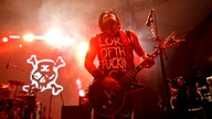 Combichrist während eines Auftrittes im Rahmen des "XXIV. With Full Force Festival 2017" vom 22.06. - 24.06.2017 in Ferropolis, Gräfenhainichen.