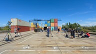 Dritte Wahl: Rockpalast OFFSTAGE im Containerhafen von Emmerich am Rhein