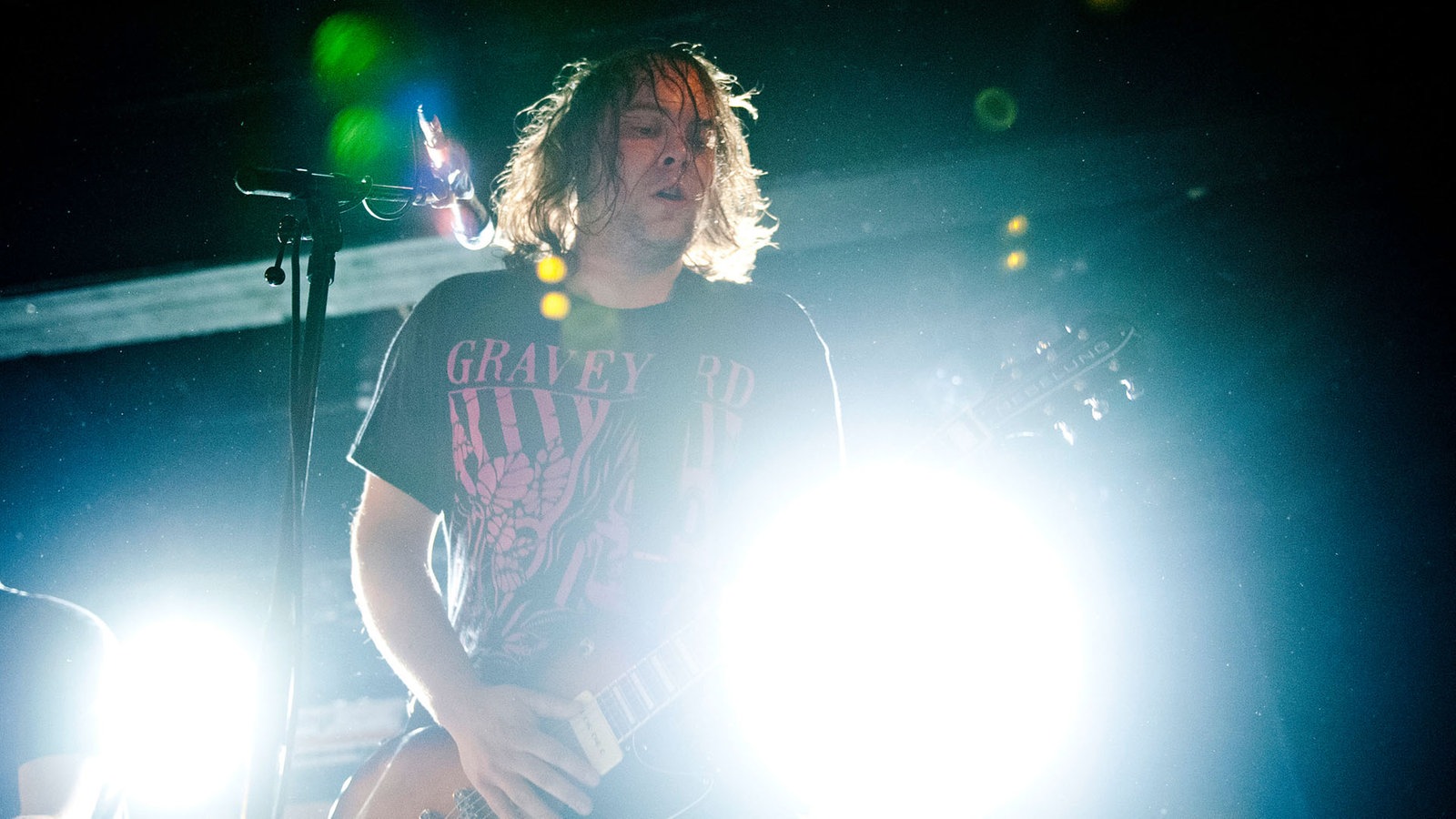 Der Gitarrist von Kvelertak.