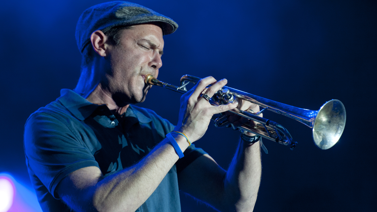 Der Trompetist von Groundation, David Chachere