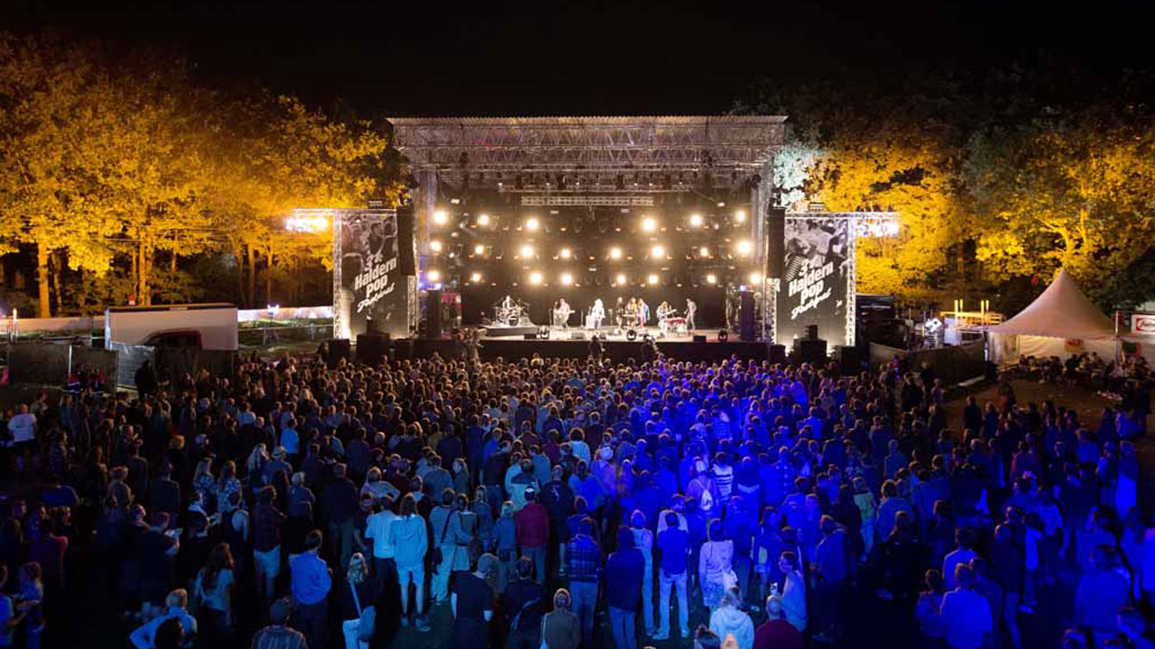 Das Publikum beim Haldern Pop Festival