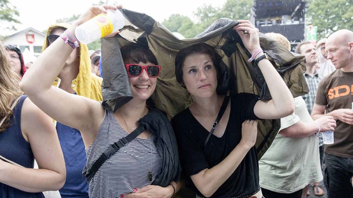 Das Publikum beim Haldern Pop Festival 2014