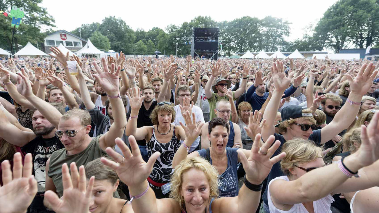 Das Publikum beim Haldern Pop Festival 2014