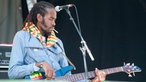 Der bassist bei Hollie Cook