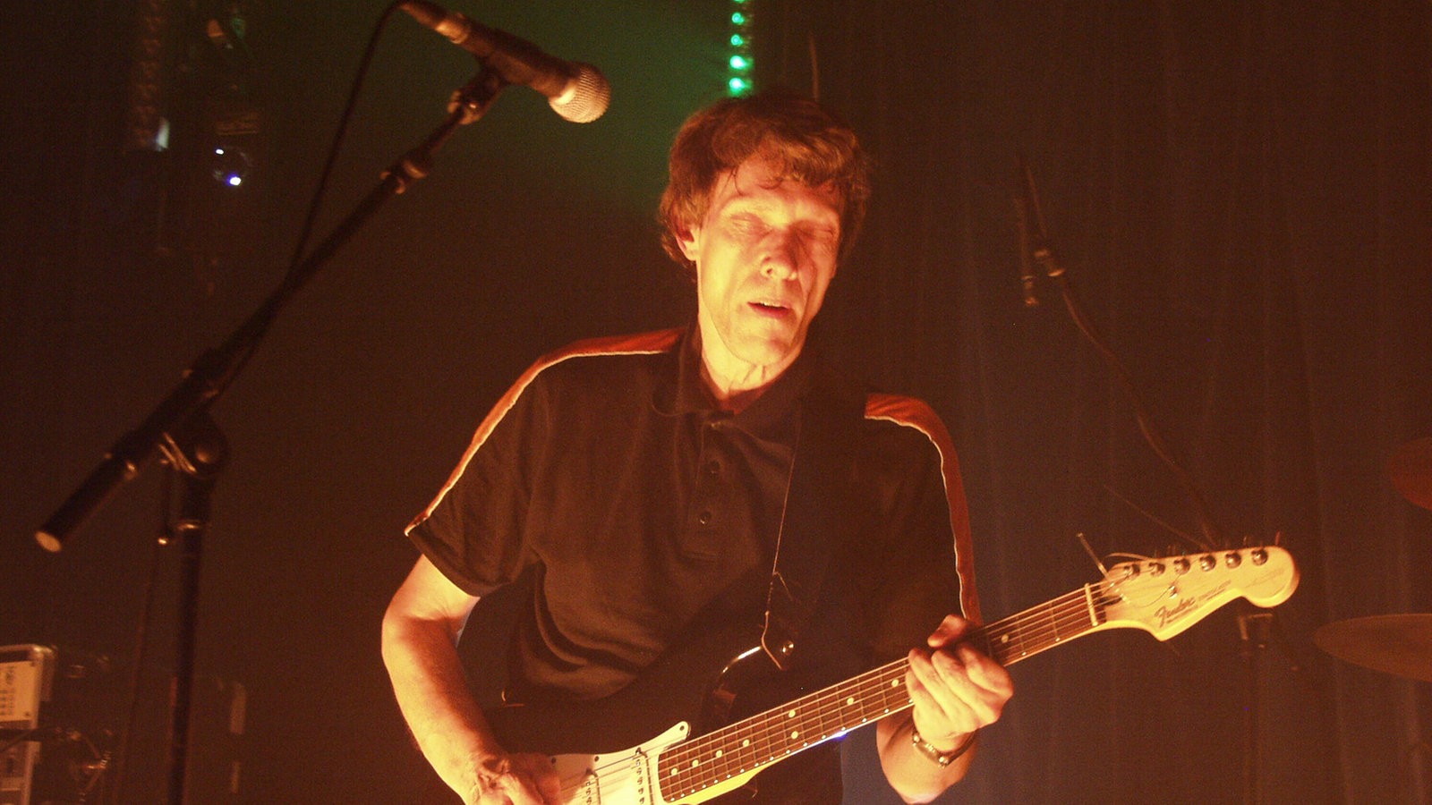 Peter Wolbrandt von Kraan spielt Gitarre beim KrautRockpalast 2005