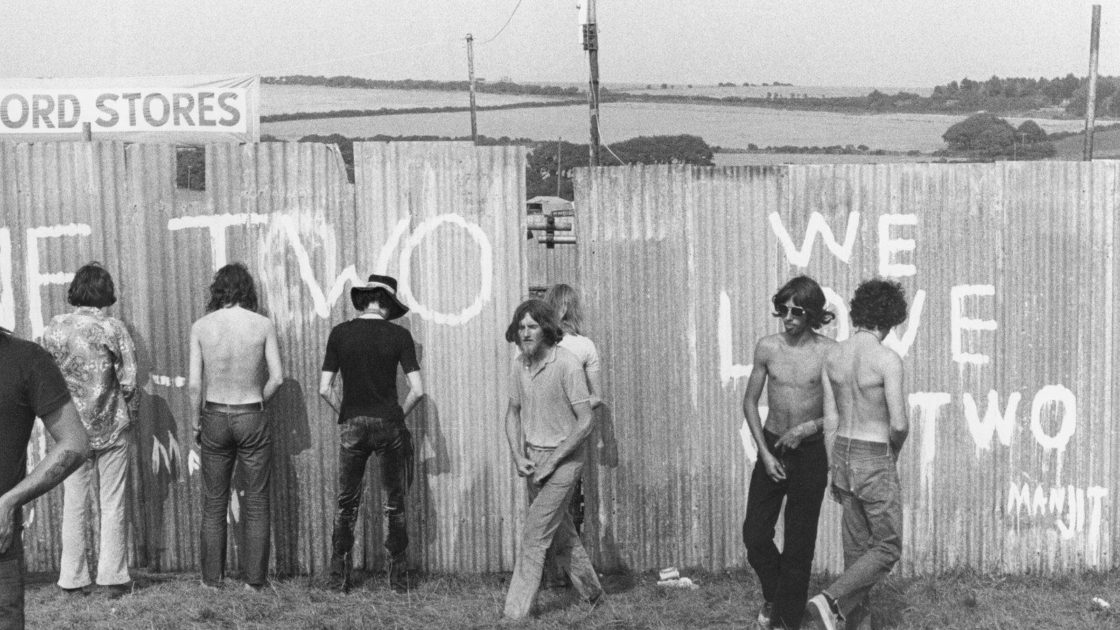 Isle of Wight Festival im August 1970