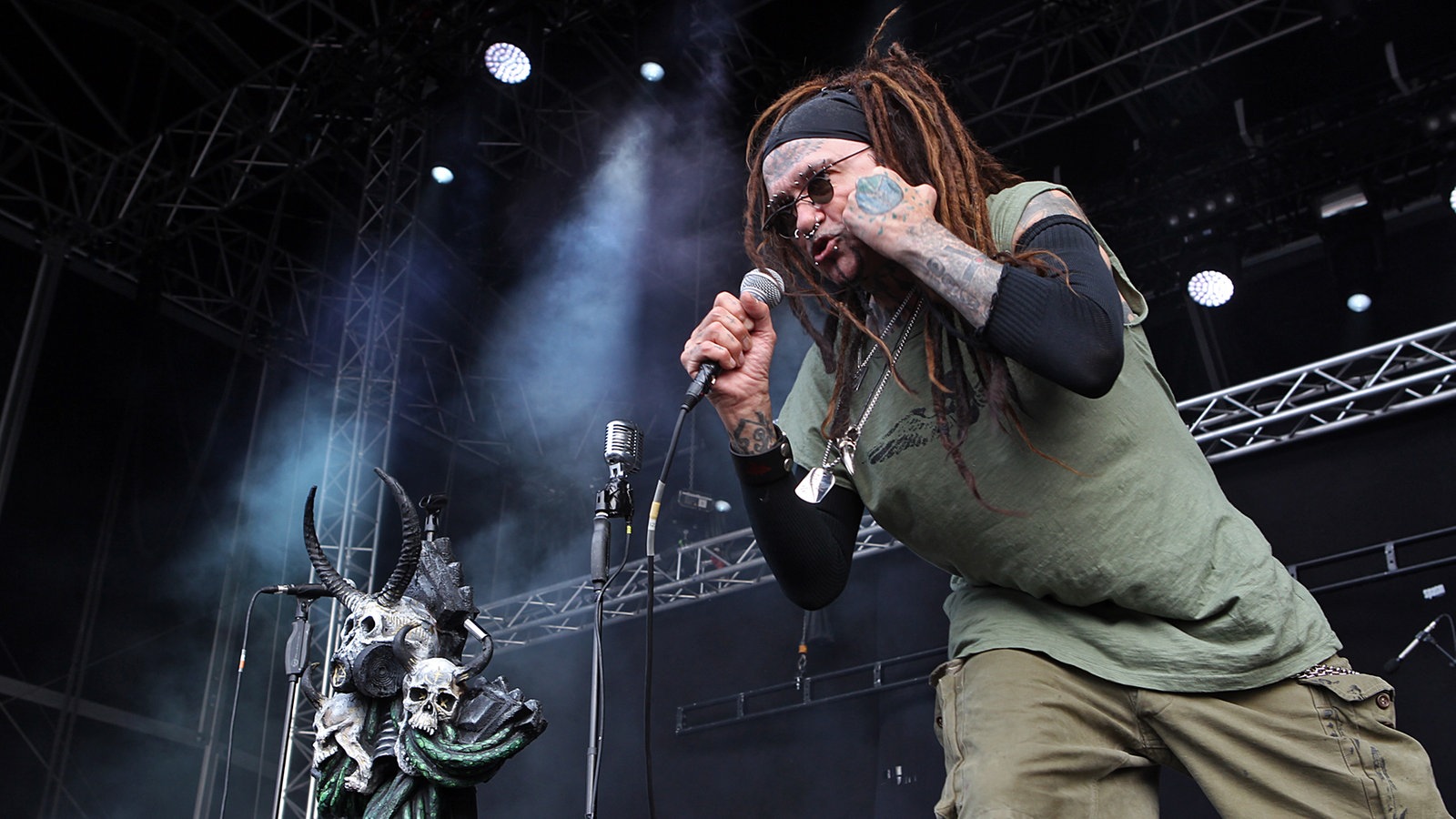 Ministry während eines Auftrittes im Rahmen des "XXIV. With Full Force Festival 2017" vom 22.06. - 24.06.2017 in Ferropolis, Gräfenhainichen.