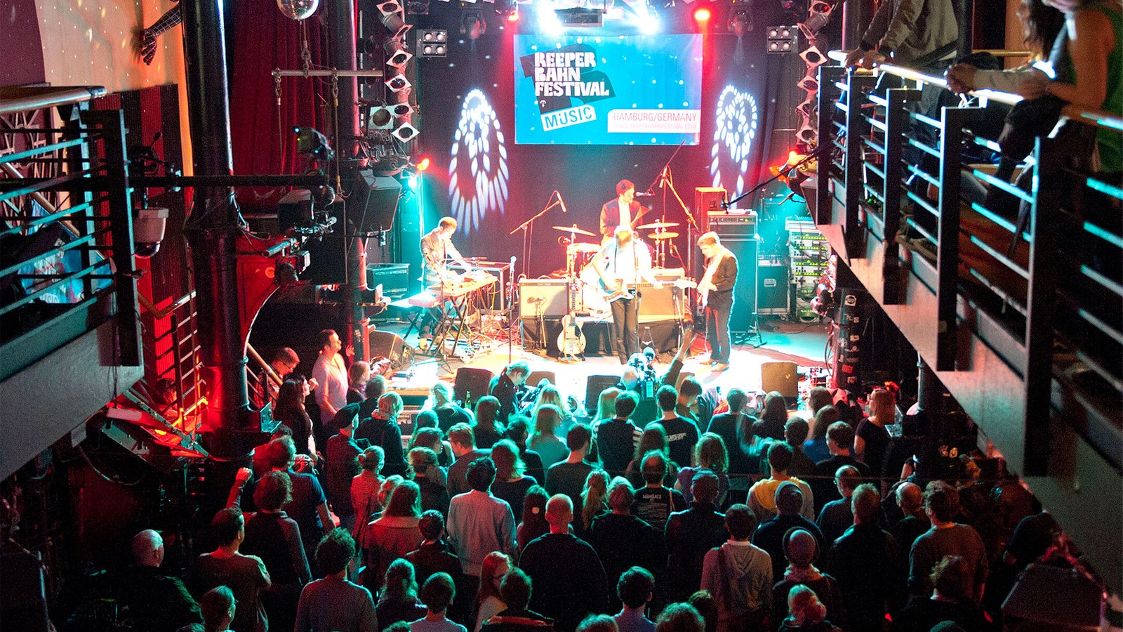 Konzertsaal des Reeperbahnfestivals