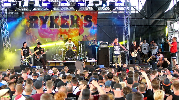 Ryker's während eines Auftrittes im Rahmen des "XXIV. With Full Force Festival 2017" vom 22.06. - 24.06.2017 in Ferropolis, Gräfenhainichen.